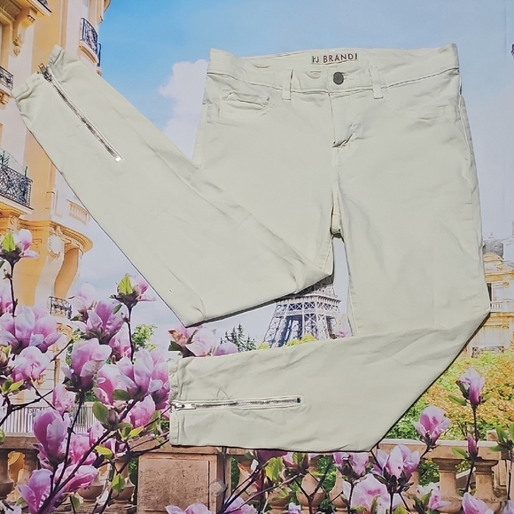 J Brand‎ Zippered Ankle Skinny Jeans Size 29 - Picture 1 of 6